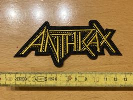 Anthrax Patch Sticker Aufnäher Metal Rock Band 3