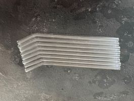 6 Wunderschöne Glasstrohhalme