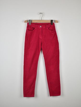 Monnalisa Hose, Samtoptik, Gr.152, himbeere
