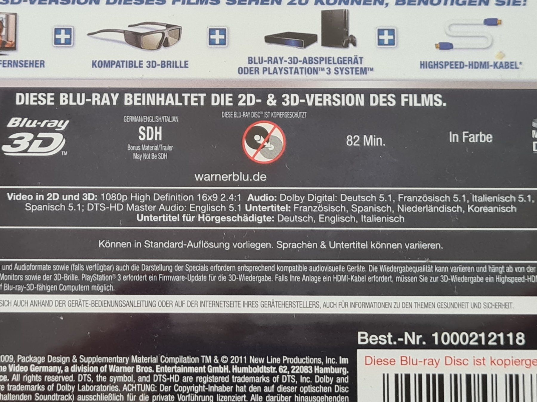 Tutti i DVDs: Final Destination 4 3D - Blu-ray – Usato da Carouge GE venduto da Franllo 2