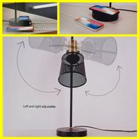 Lampe de chevet set 2 Piece.Zum Natel Aufladen!Helles Licht!
