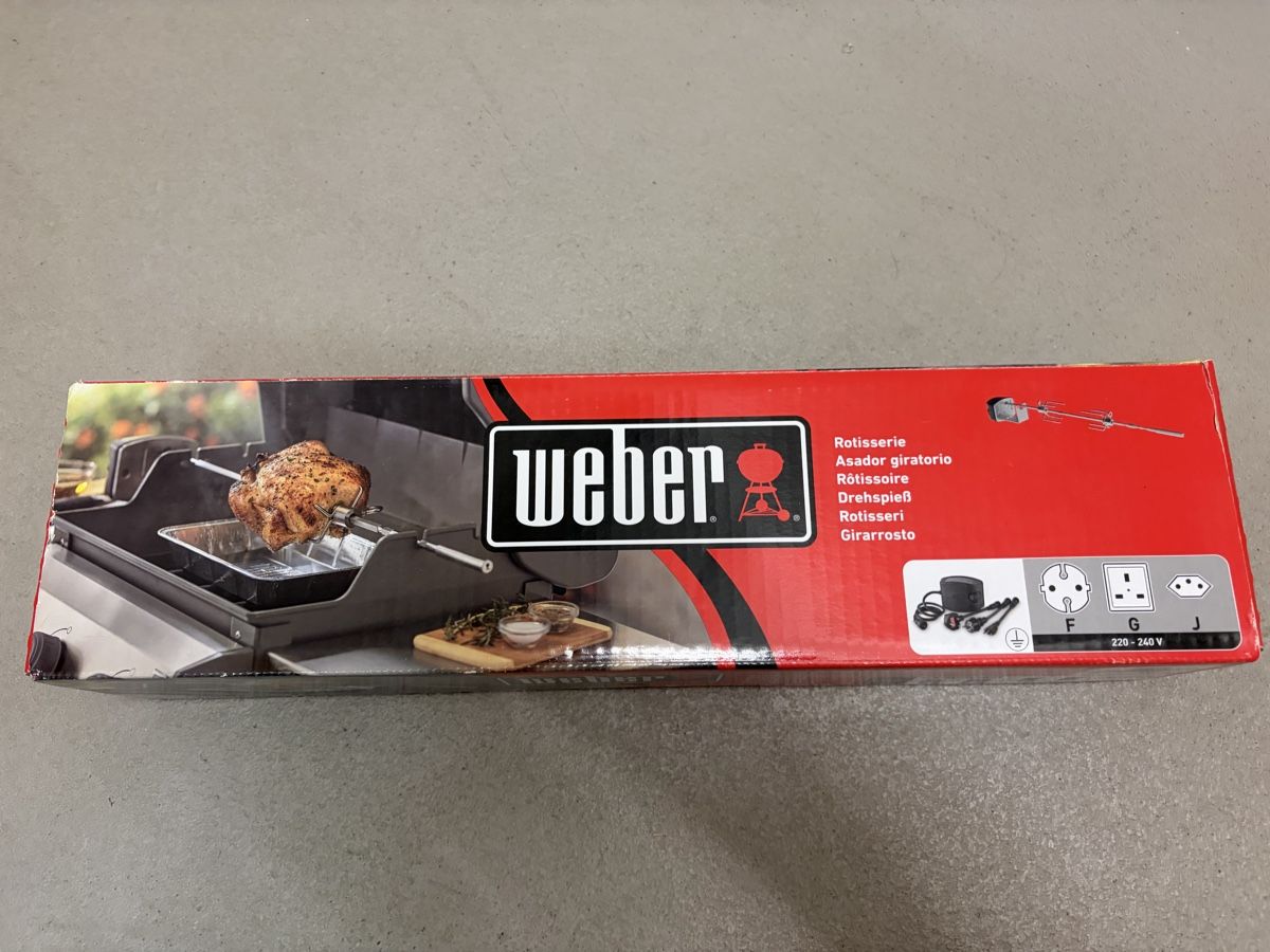 Weber Elettrodomestici da cucina: Weber Drehspiess für Spirit – Nuovo (secondo la descrizione) da Cham venduto da ivin82 1