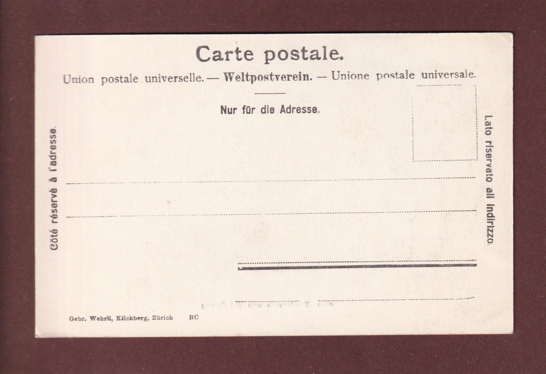Cartoline postali: PONTRESINA - Val Roseg – Usato da Pully venduto da nicecards 1
