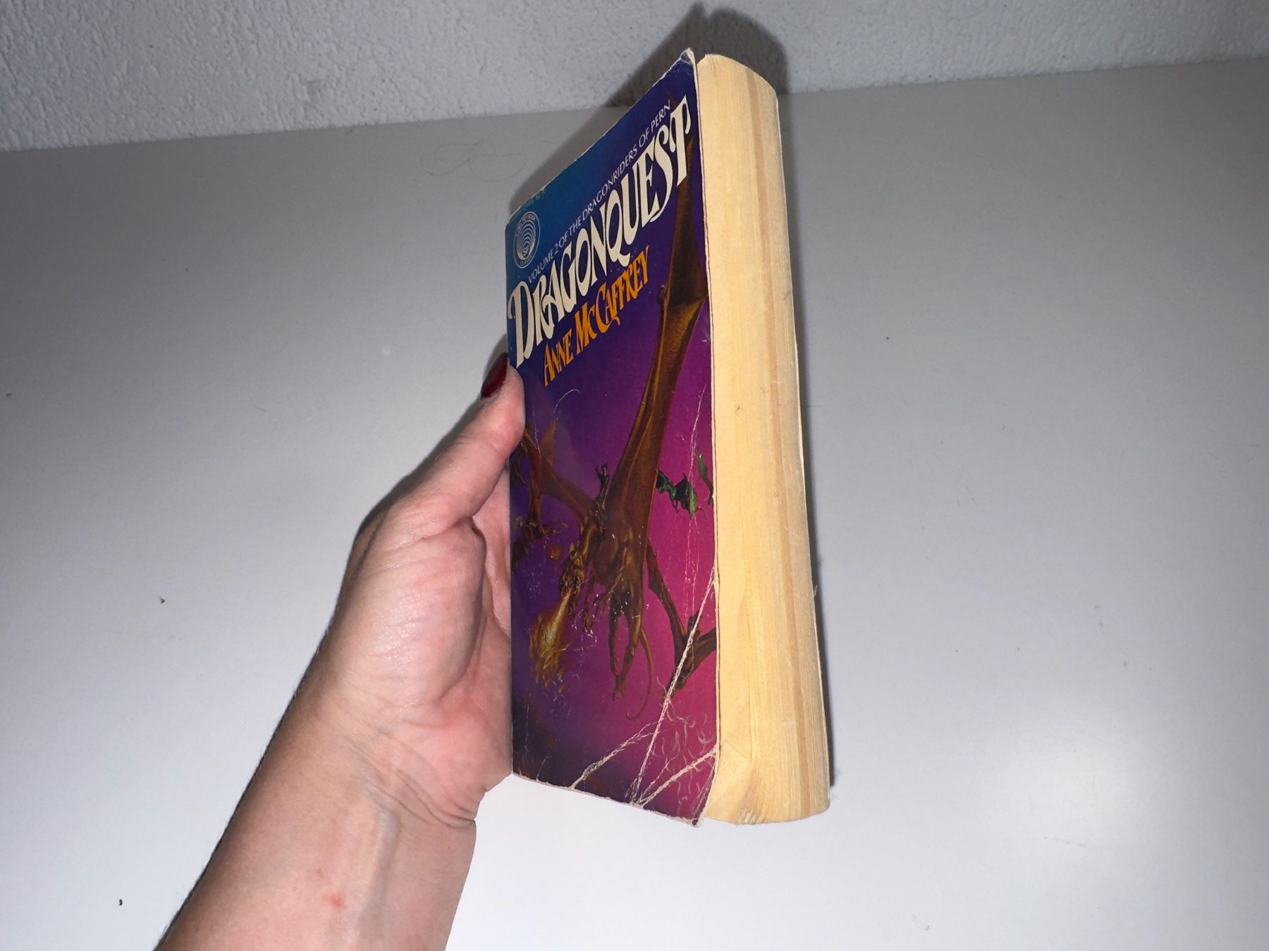 Libri: NOVEL: Anne McCaffrey, Dragonquest – Usato da Grosswangen venduto da English_books 1