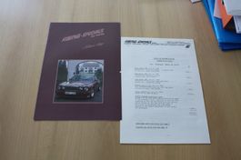 KÖNIG-SPECIALS Jaguar XJ Katalog/Preisliste   9/1985