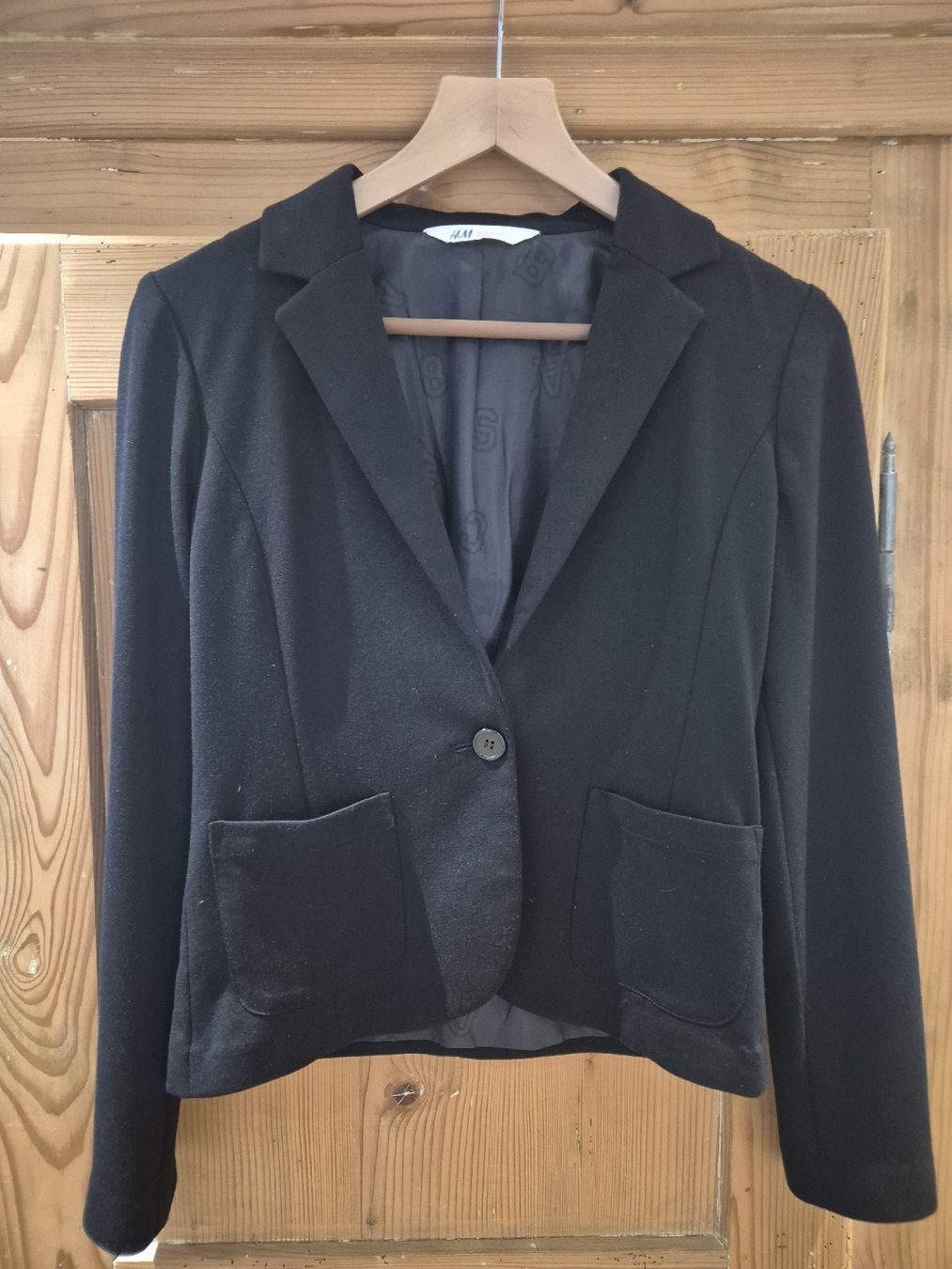 H&M Giacche & Cappotti: Schwarzer H&M Blazer, Gr. 164, Top Zustand – Nuovo (secondo la descrizione) da Unterägeri venduto da Idecurtins