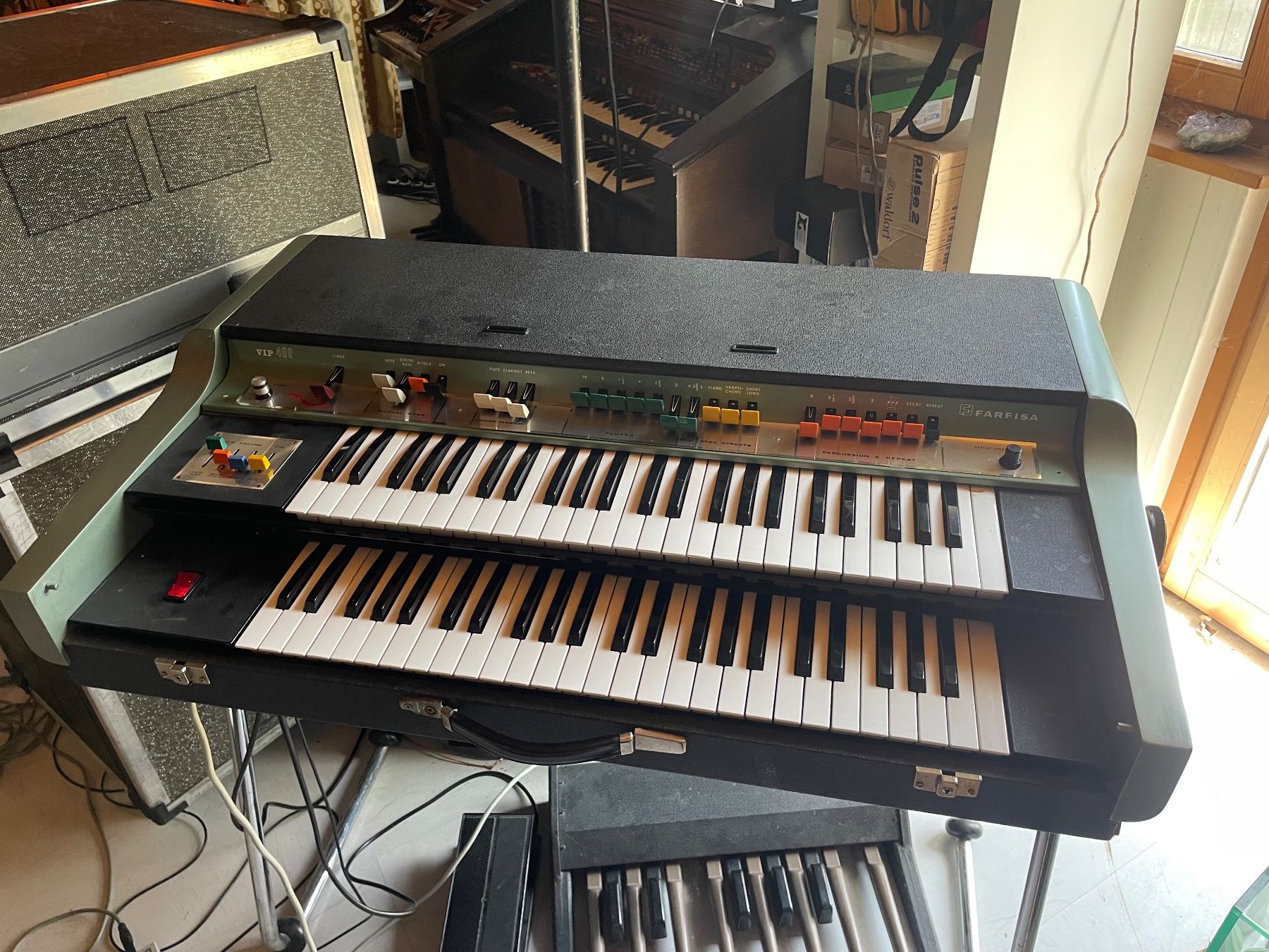 Strumenti musicali: Farfisa VIP 400 Compact Organ Orgel – Usato da Embrach venduto da xenovolcano