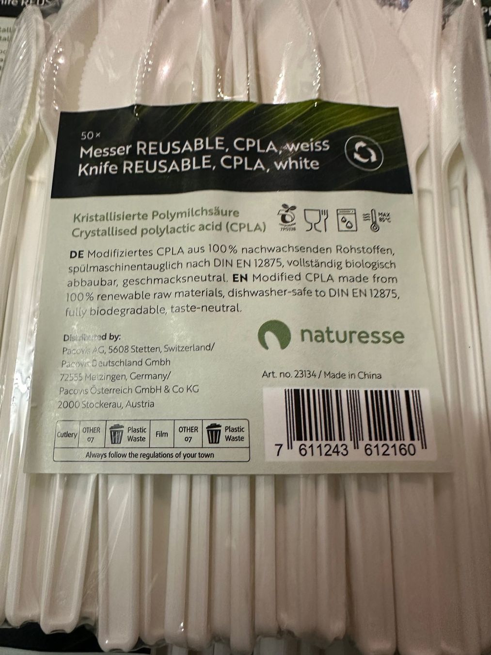 Set di piatti: Catering-Einweggeschirr – Nuovo (secondo la descrizione) da Winkel venduto da rehu60 3