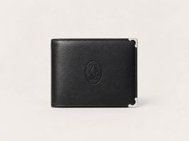 Cartier Must de Cartier Bifold Leder Portemonnaie