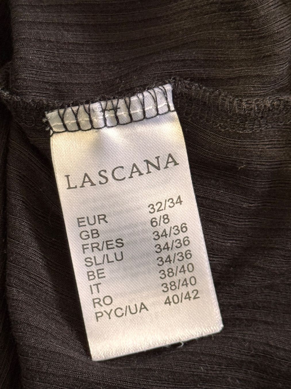 Lascana Maglioni & Felpe: Langarmshirt Pullover Lascana Gr. 32/34 Schwarz – Usato da Rothrist venduto da Fondgruebe 3