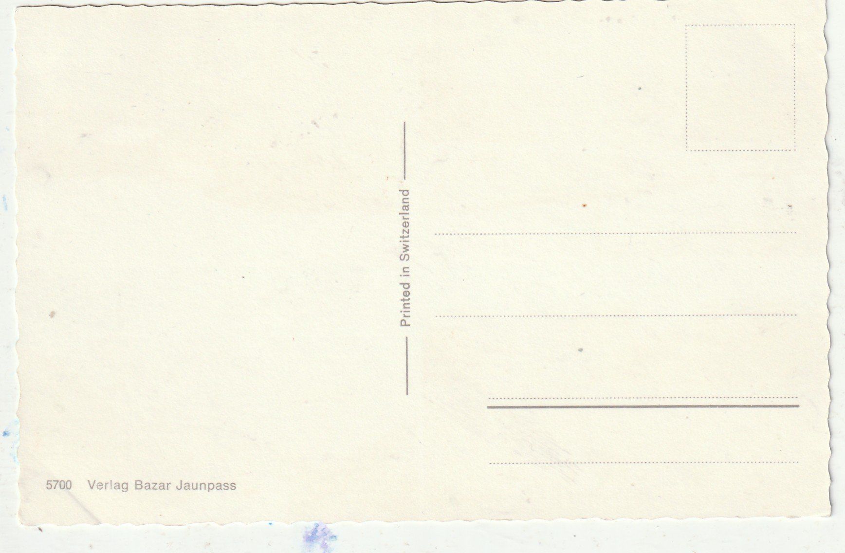 Cartes postales: Jaunpass – D'occasion à Lumbrein par made02 1