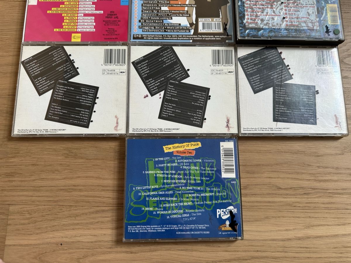 CD: 10x CD Sammlung Punk - 9x Sampler – Usato da Birmensdorf ZH venduto da die_cobra_007 5