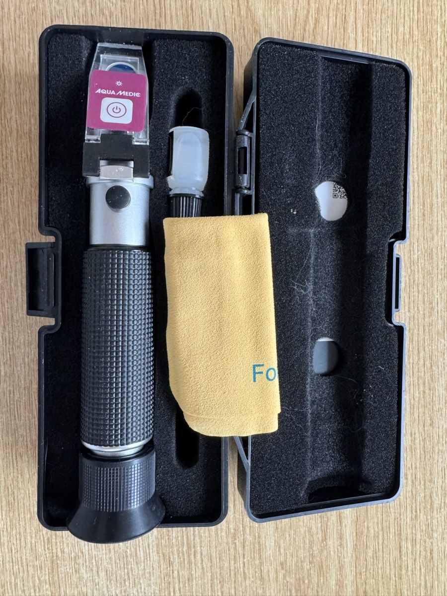 Misurare: Refraktometer Aqua Medic Meerwasser – Nuovo (secondo la descrizione) da Dübendorf venduto da FlyfishShop