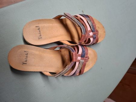 Think! Sandalen, Echt Leder, Gr. 37