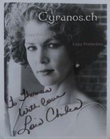 Lois Chiles (1947) Schauspieler - Autogramm  JAMES BOND