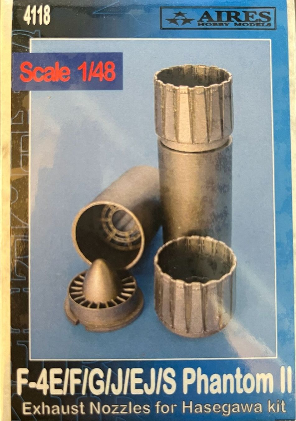 Kit di modellismo & Modellini statici: Aires 1:48 Phantom II Exhausts – Nuovo e nell'imballaggio originale da Mollis venduto da Oo1-Zuni