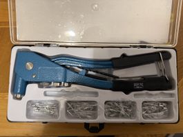 Blindnietzange Mister Tool und Nieten Sortiment Set