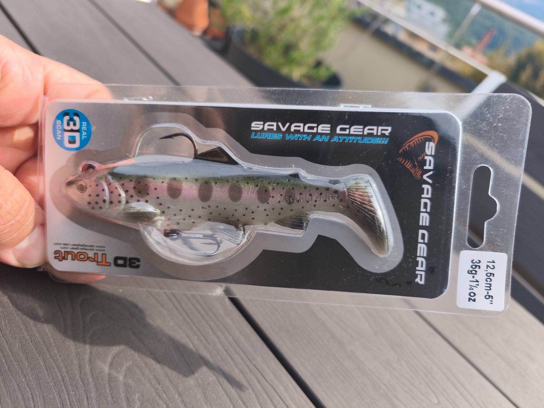 Savage Gear Köder: Savage Gear 3D Rattle Trout – Neu und originalverpackt aus Sarnen von sebalant 1