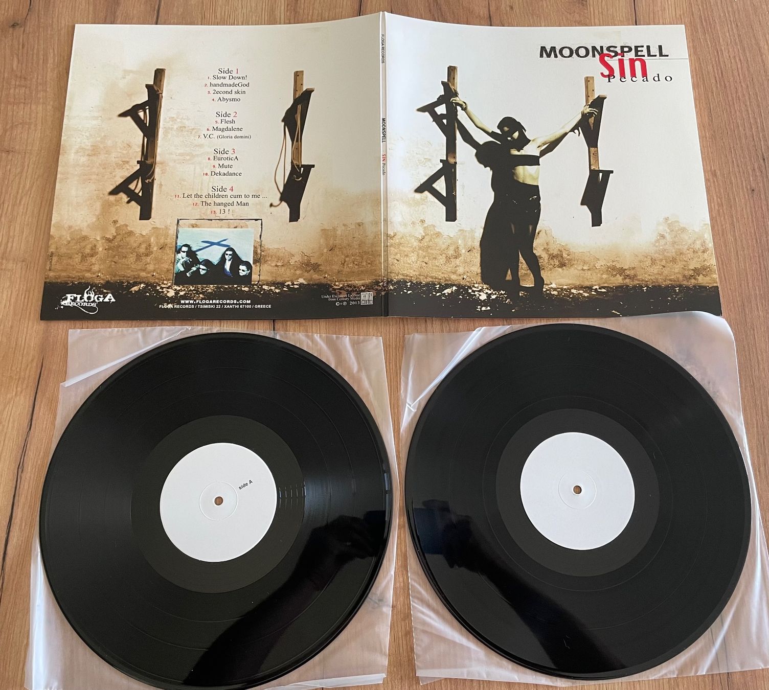 Vinyles: Moonspell – Sin / Pecado Vinyl Lp Testpressung 2013 – D'occasion à Endingen par Oermi