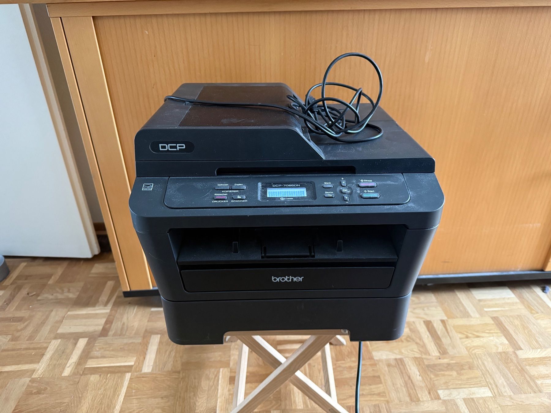 Brother Stampanti: Brother DCP-7065DN Multifunktions Laserdrucker & Scanner A4 – Usato da Bern venduto da Breitfeld