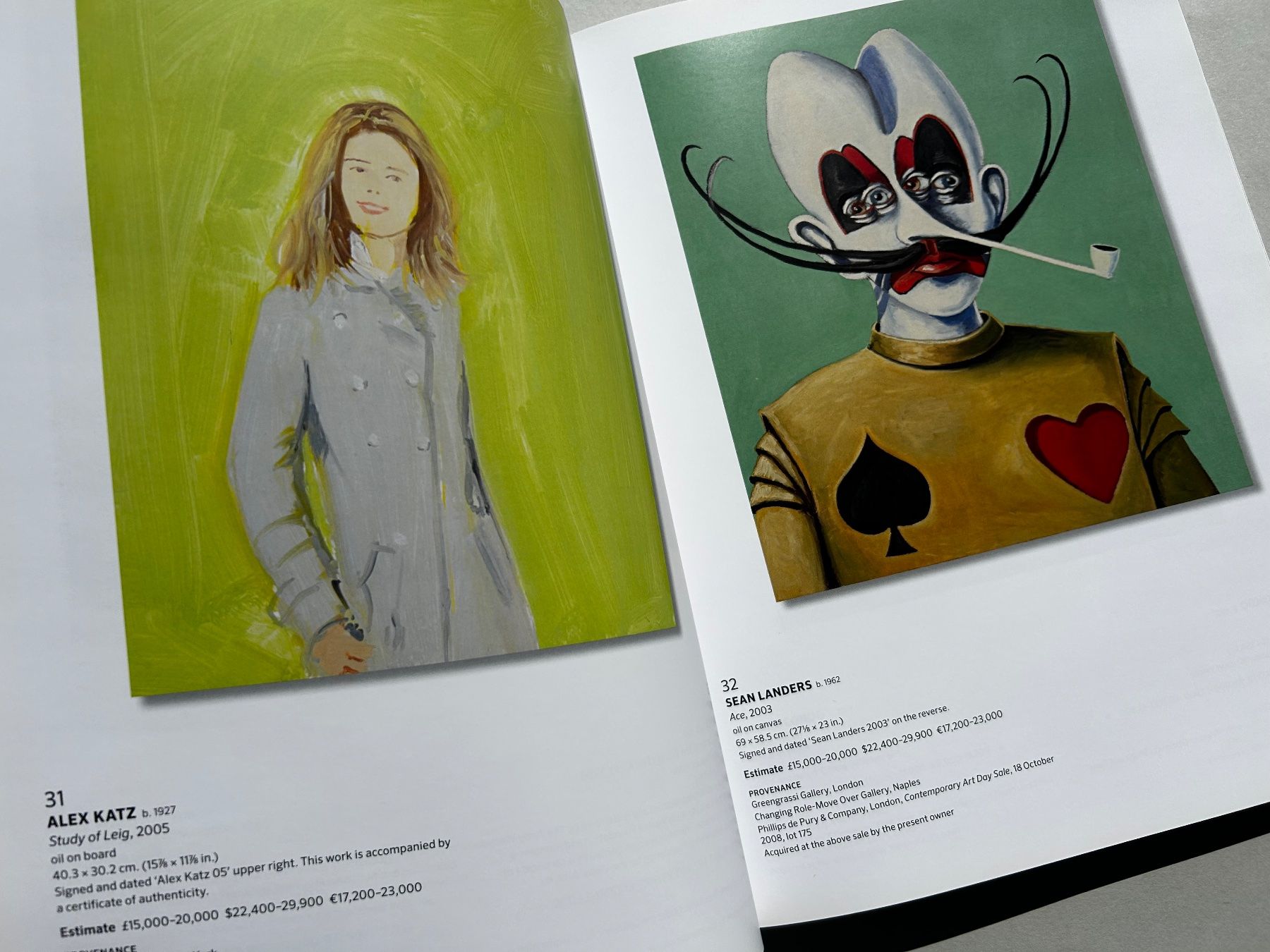 Bücher: Phillips Auktionskatalog Kunst "Under the Influence" – Gebraucht aus Zürich von lesgarcons 4