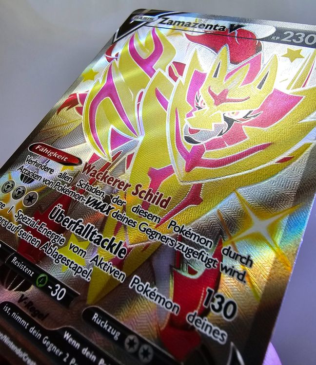 Pokemon Full Art Karte Shiny Zamazenta | Kaufen Auf Ricardo