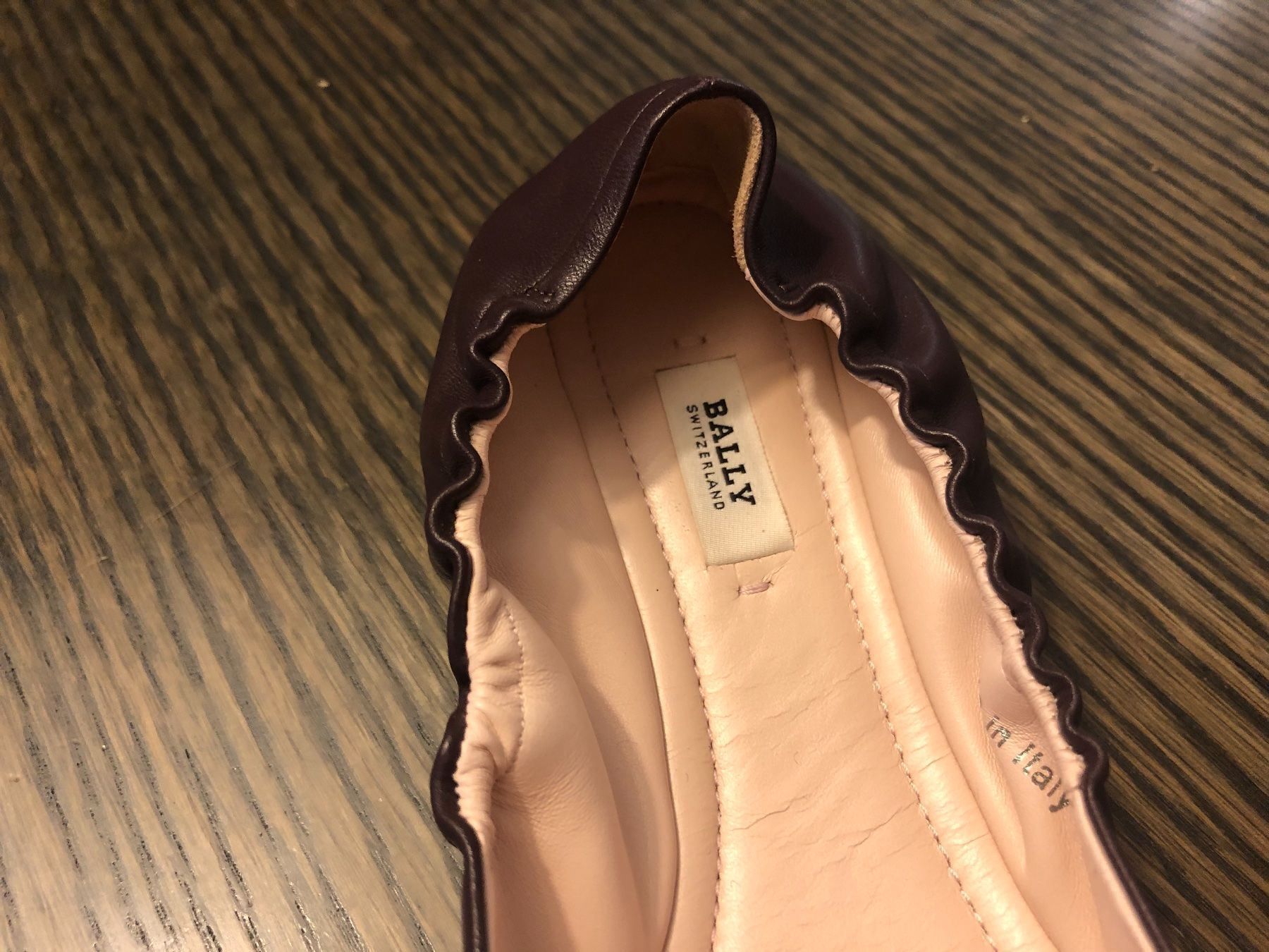 Bally Scarpe da donna: Bally CECE Balerinas Merlot Gr 38 – Nuovo e nell'imballaggio originale da Volketswil venduto da praxis12 1