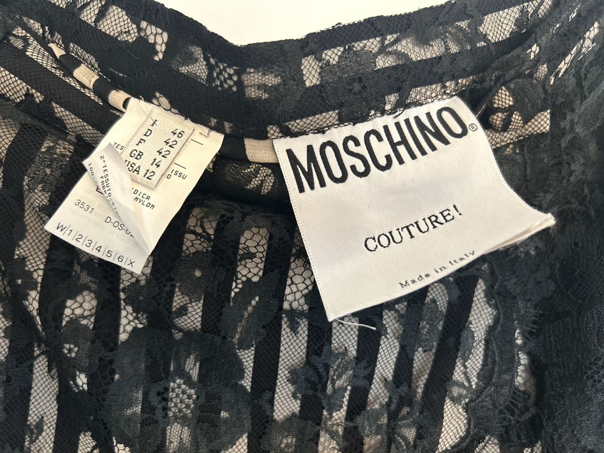 Moschino Jupes: Moschino Couture Spitzenrock Gr. 42 – D'occasion à Zürich par OLDandNEW. 4