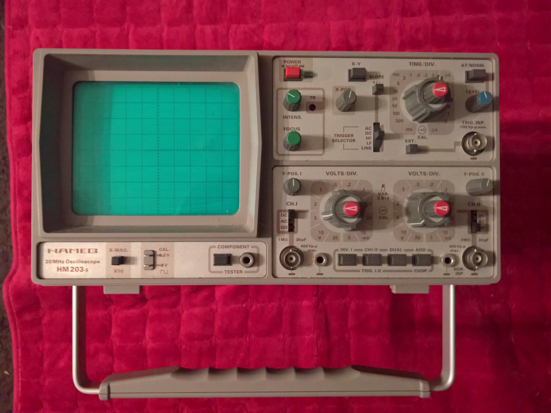 Hameg Misurare: Oscilloscope Hameg HM 203-5 – Usato da Genève venduto da gil_2j82 1