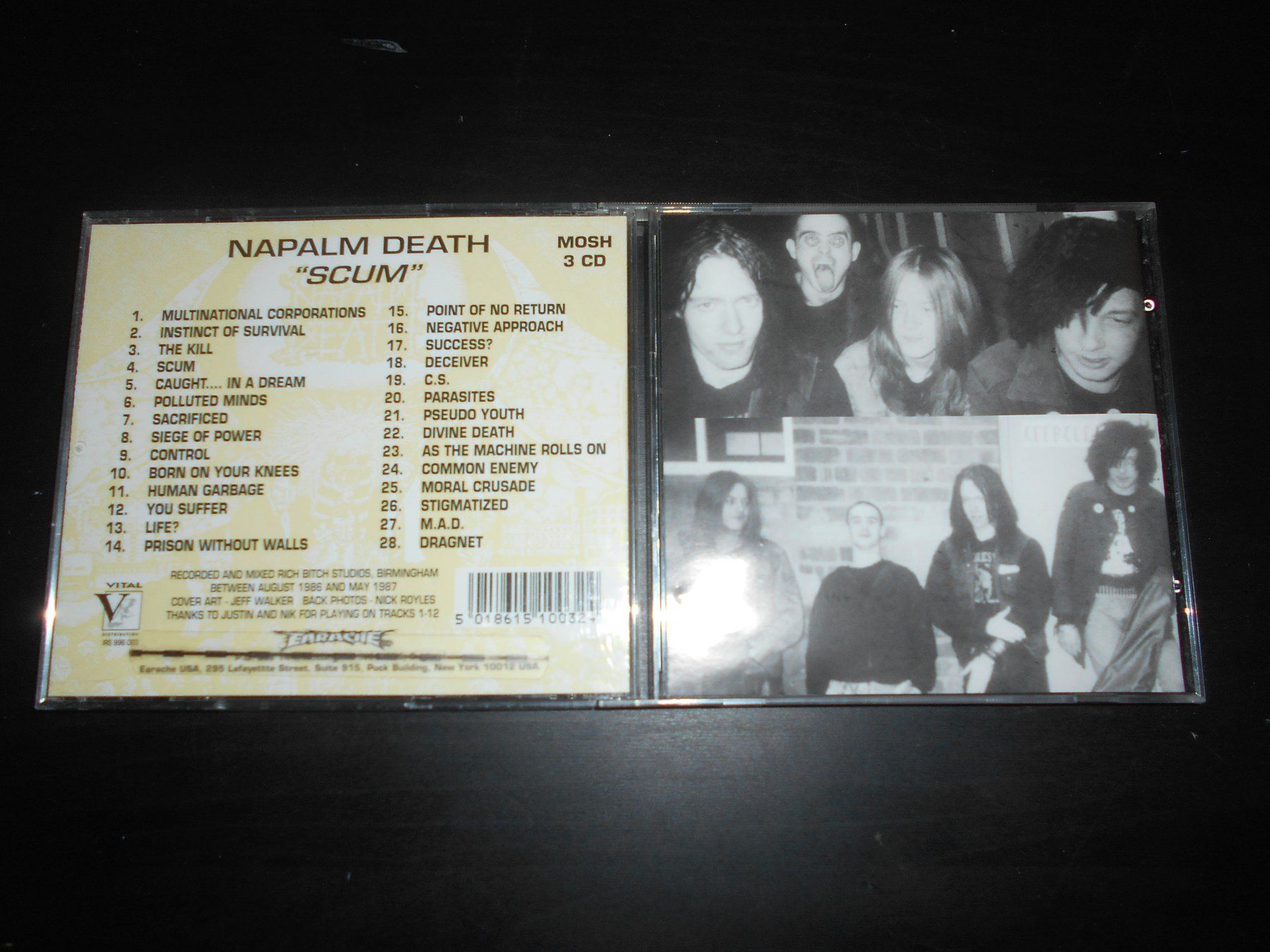 CDs: Napalm Death – Scum / 1994 – Gebraucht aus Aarberg von witchhunter01 1
