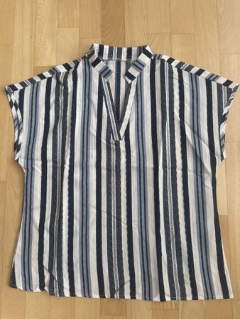 Sommerbluse, gestreift, Gr. XL, neu, Top Zustand