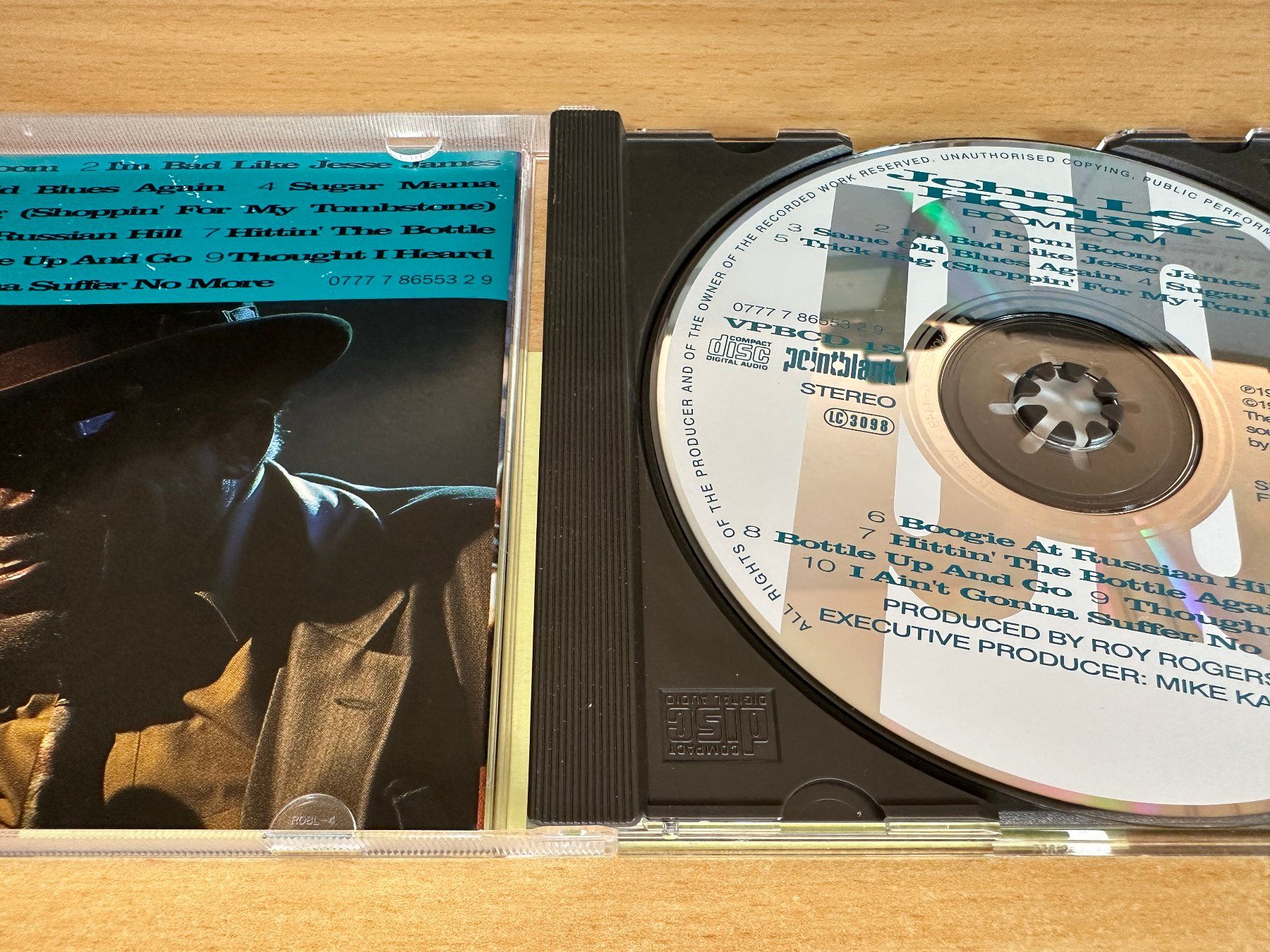 CD: John Lee Hooker – Boom Boom – Usato da Rikon im Tösstal venduto da Alpenmutz 2