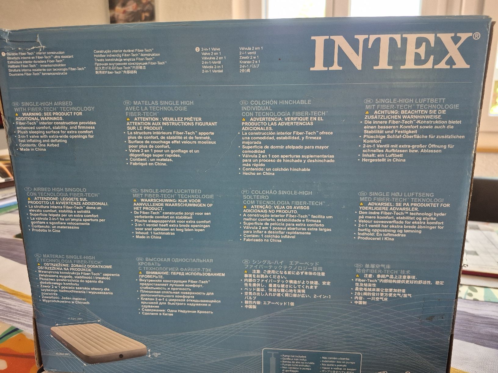 Matratzen: INTEX Matelas gonflable Dura-Beam Standard 25cm – Neu und originalverpackt aus La Tour-de-Trême von tombos 1