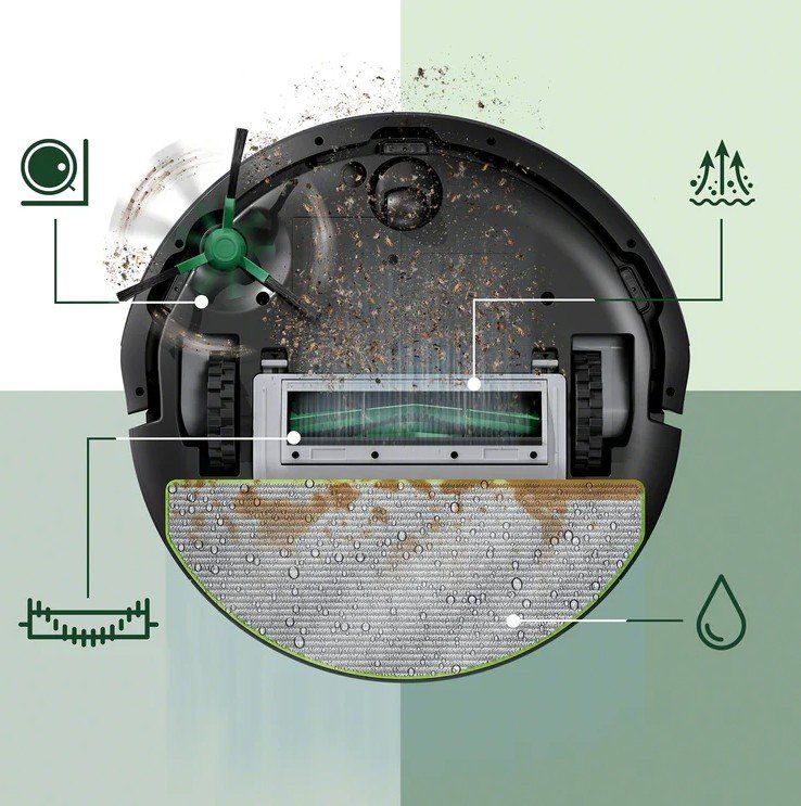 Irobot Aspirapolveri & Accessori: iRobot Roomba® 105 Combo Roboter – Nuovo e nell'imballaggio originale da Bassersdorf venduto da COOL-AG 1