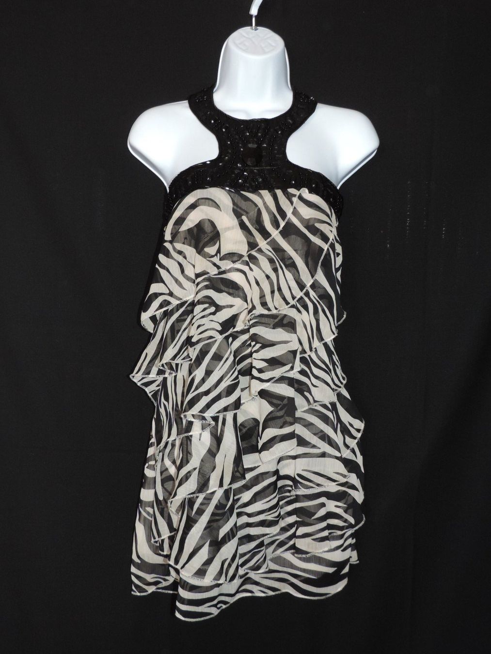 Kleider: robe tunique zèbre noir et blanc – Gebraucht aus Genève von Axelle333 1