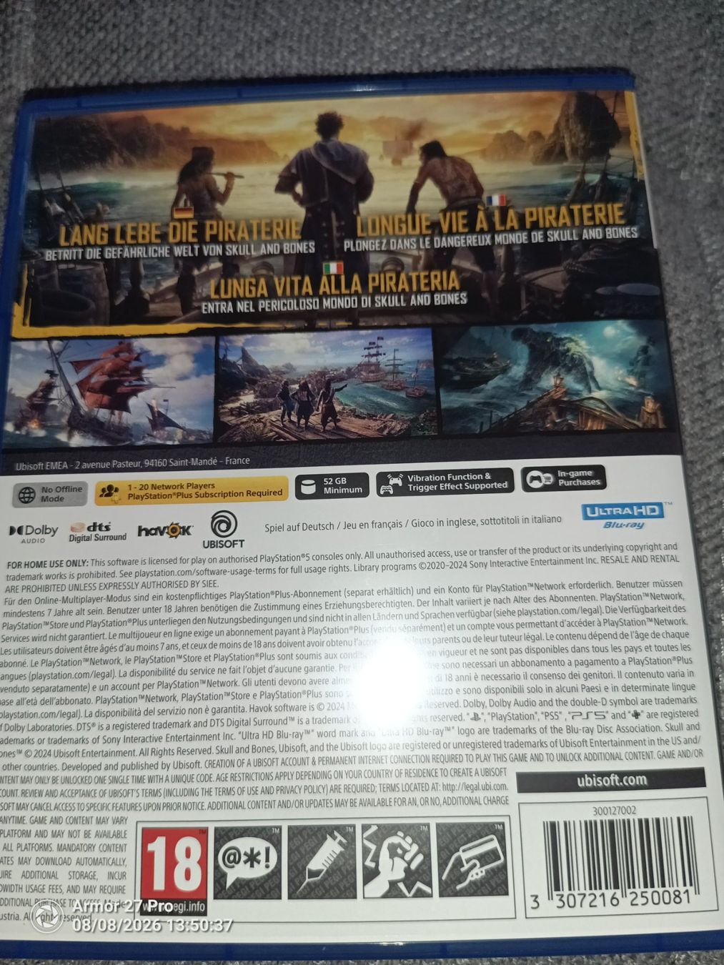 Spiele: Skull and Bones PS5 – Neu (gemäss Beschreibung) aus Wolhusen von neutronic 1
