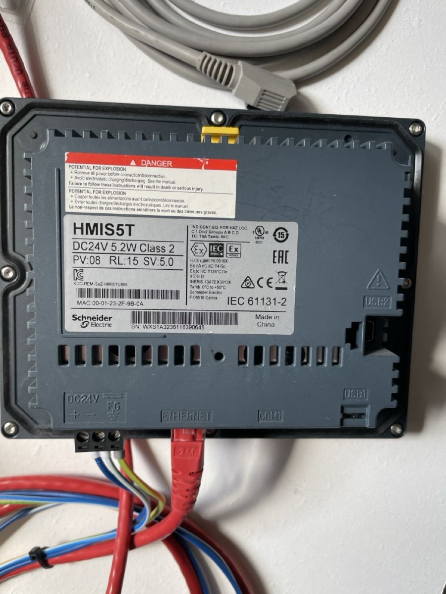 Schneider Sistema di controllo: Lot modules automatisme Schneider TeSys Modicon HMI 5500" – Usato da Corcelles BE venduto da Peichen 3