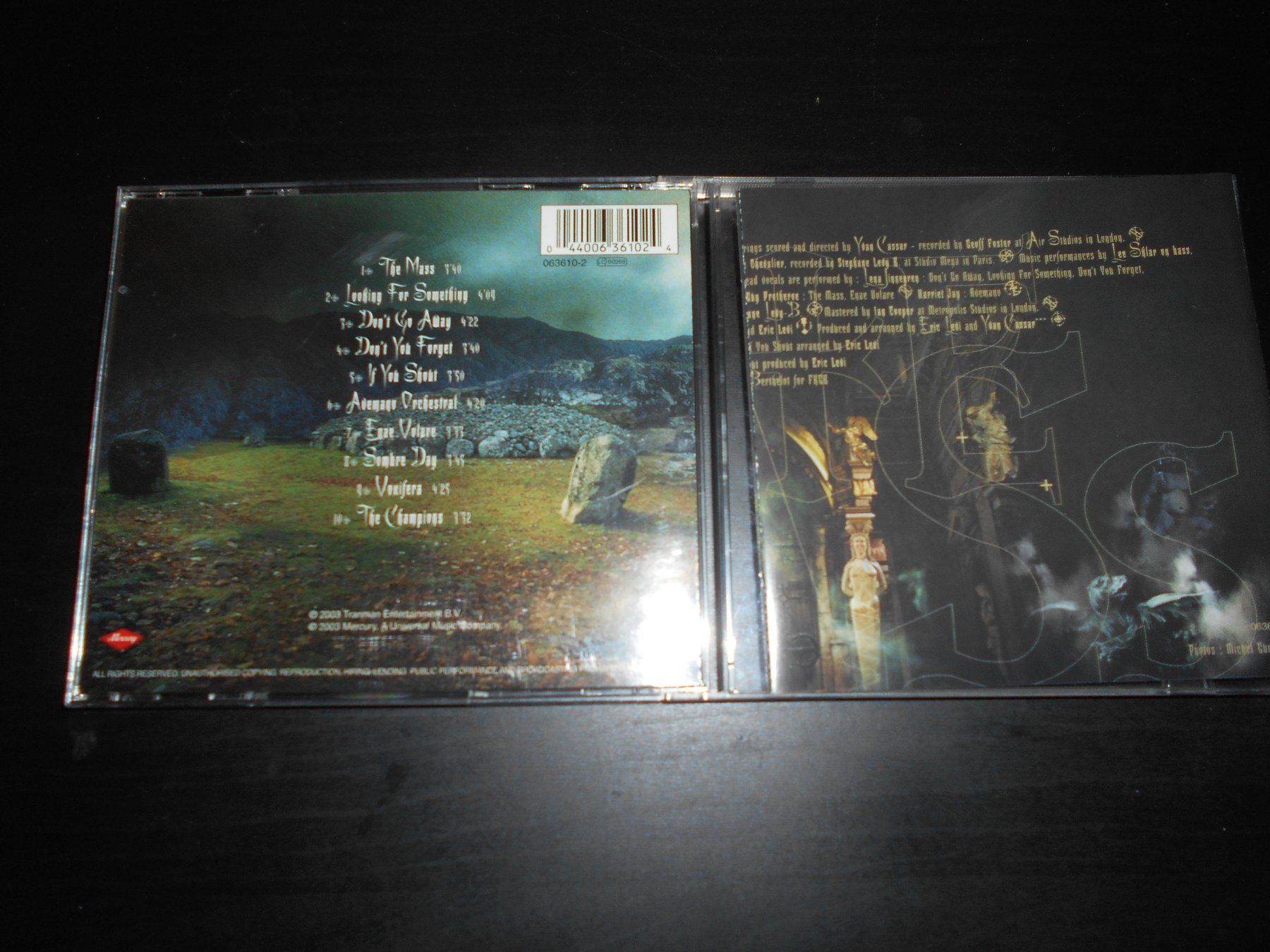 CD: Era – The Mass / 2003 – Usato da Aarberg venduto da witchhunter01 1