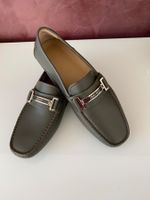 Bally Herren Loafer 5,5 Gr 39,5 Taupe