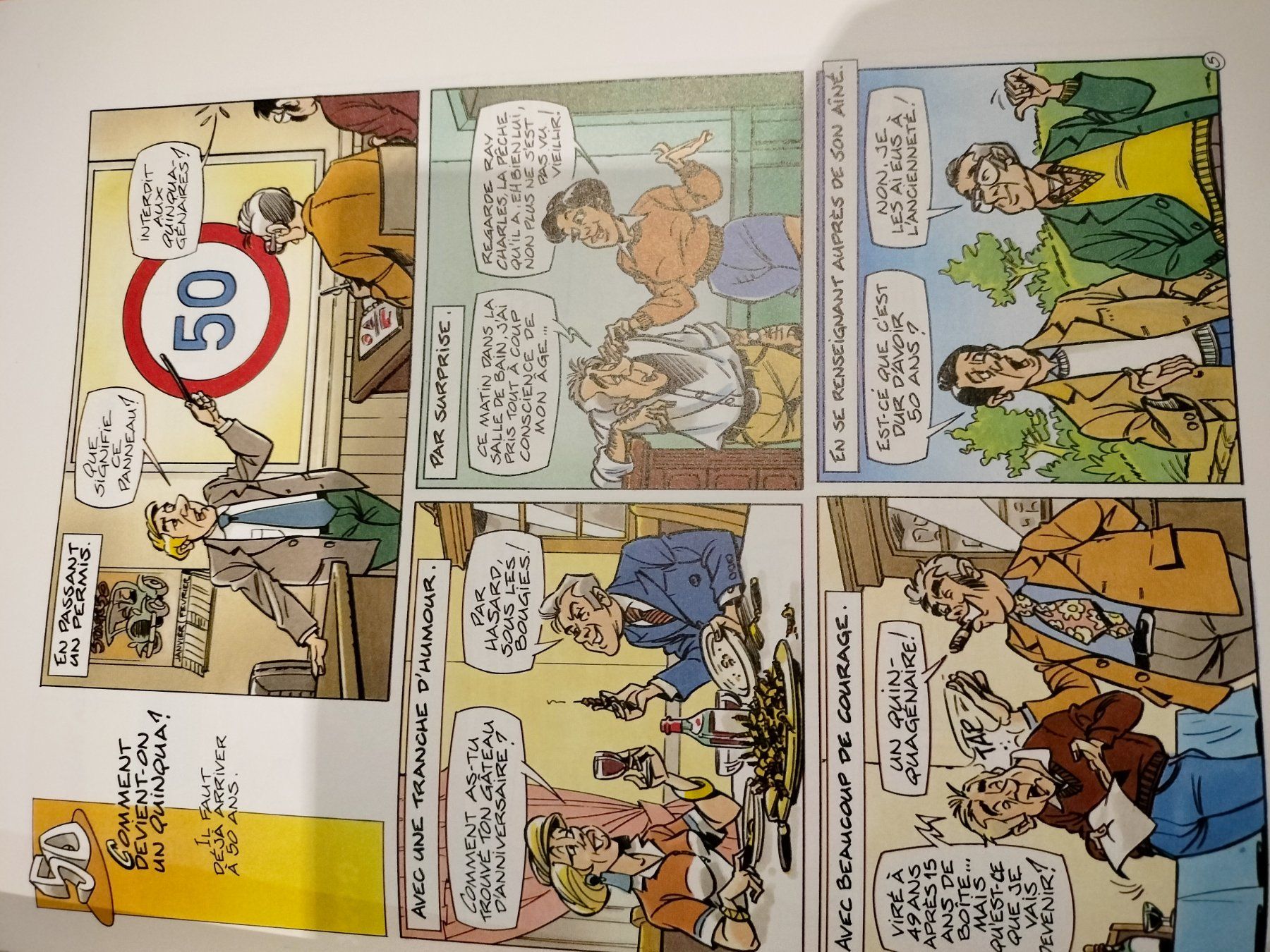 Comics: Le guide de la cinquantaine – Gebraucht aus Cortaillod von rozinna 5