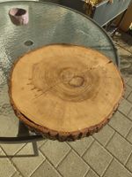 2× Holzscheibe