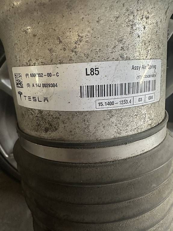 Toutes les pièces auto: Original Tesla Model S Luftfederbein hinten, Bilstein – D'occasion à Zwingen par hic_vj2x 1