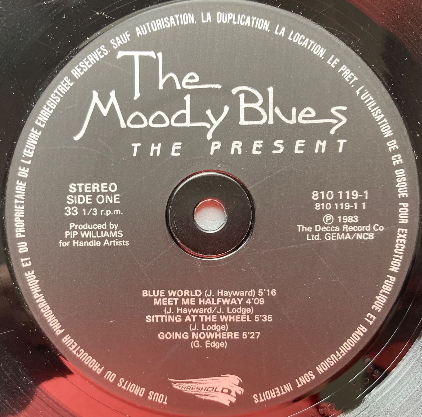 Schallplatten: THE MOODY BLUES - THE PRESENTS – Gebraucht aus Poliez-Pittet von Newtown-Records 3