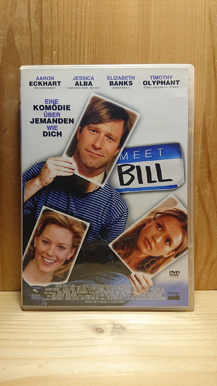 Tutti i DVDs: MEET BILL DVD mit Aaron Eckhart – Usato da Wilderswil venduto da Exebub