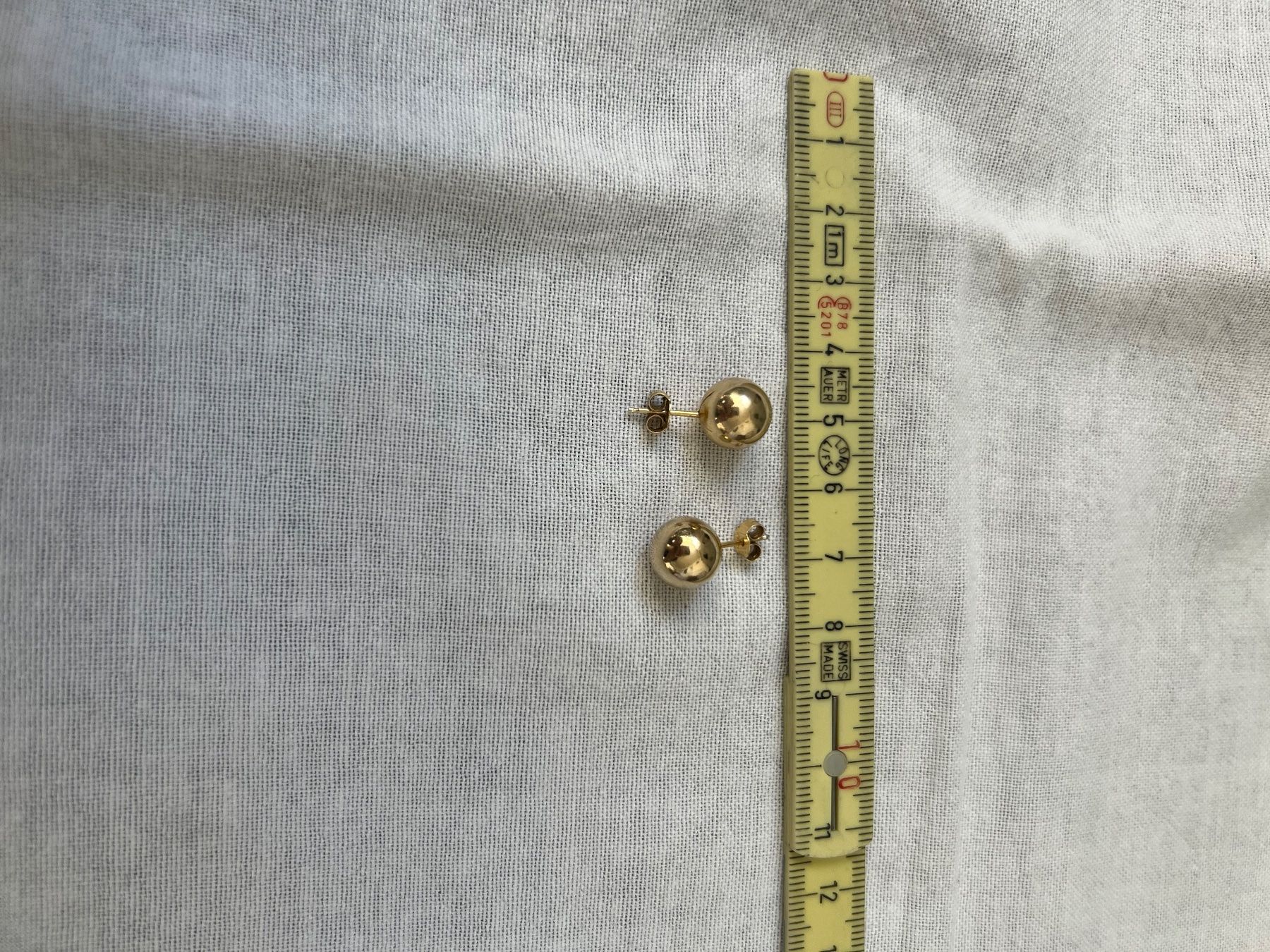 Pompidou Ohrringe & -stecker: Silber Vergoldete Ohrstecker von Pompidou – Neu (gemäss Beschreibung) aus Inwil von 27sonnenschein 2