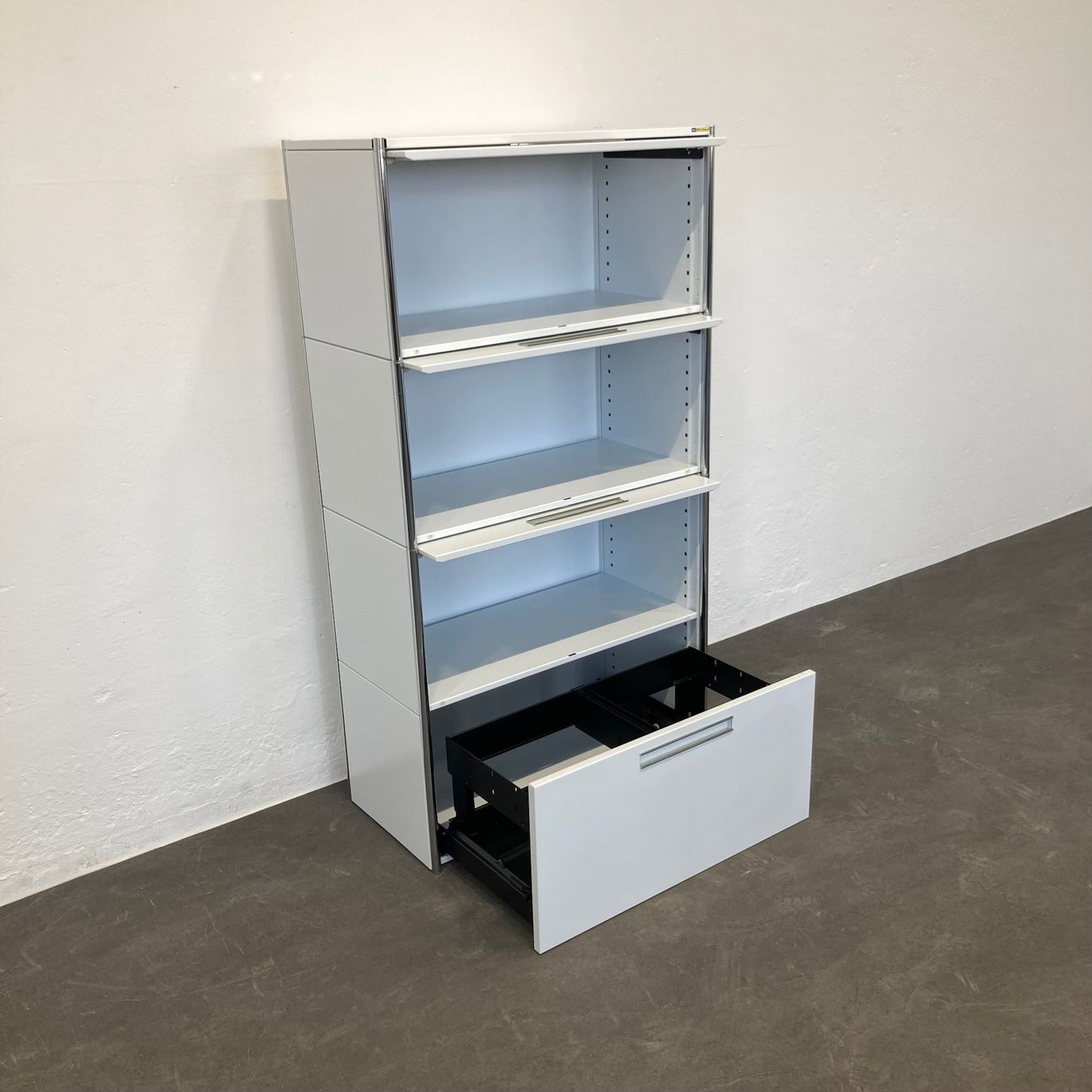 Armadi: Ergodata step modul 4er-Kombination 800mm - Weiss - ohne – Usato da Schönenwerd venduto da mcofficeshop 3
