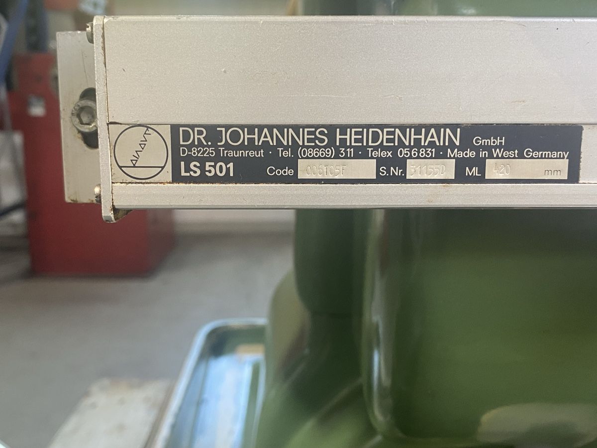 Tutte le macchine: Deckel FP 2 Fräsmaschine – Usato da Ermenswil venduto da Zuli888 6