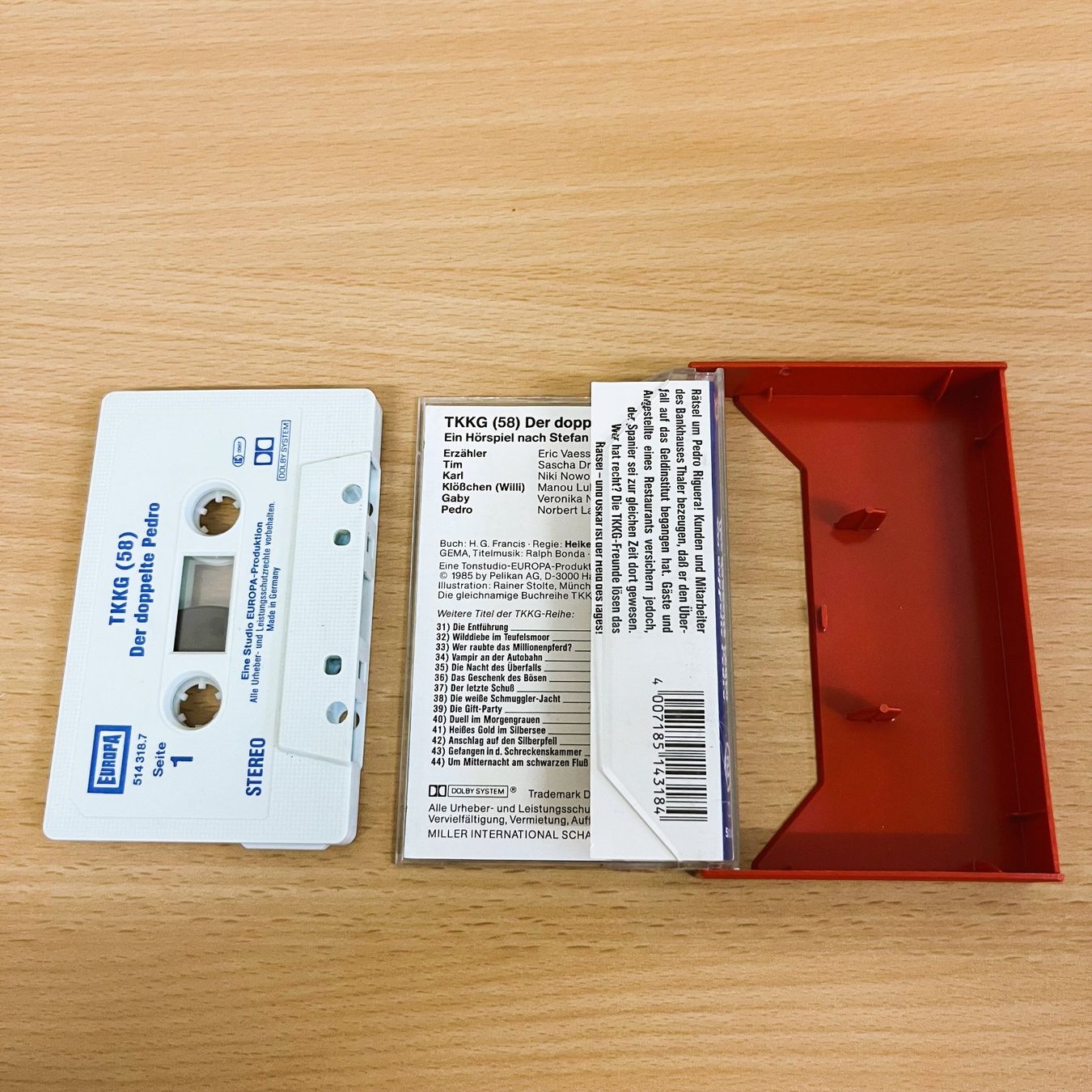 Musicassette: MC - TKKG - Der doppelte Pedro - Nr. 58 – Usato da Amlikon-Bissegg venduto da riestig 1