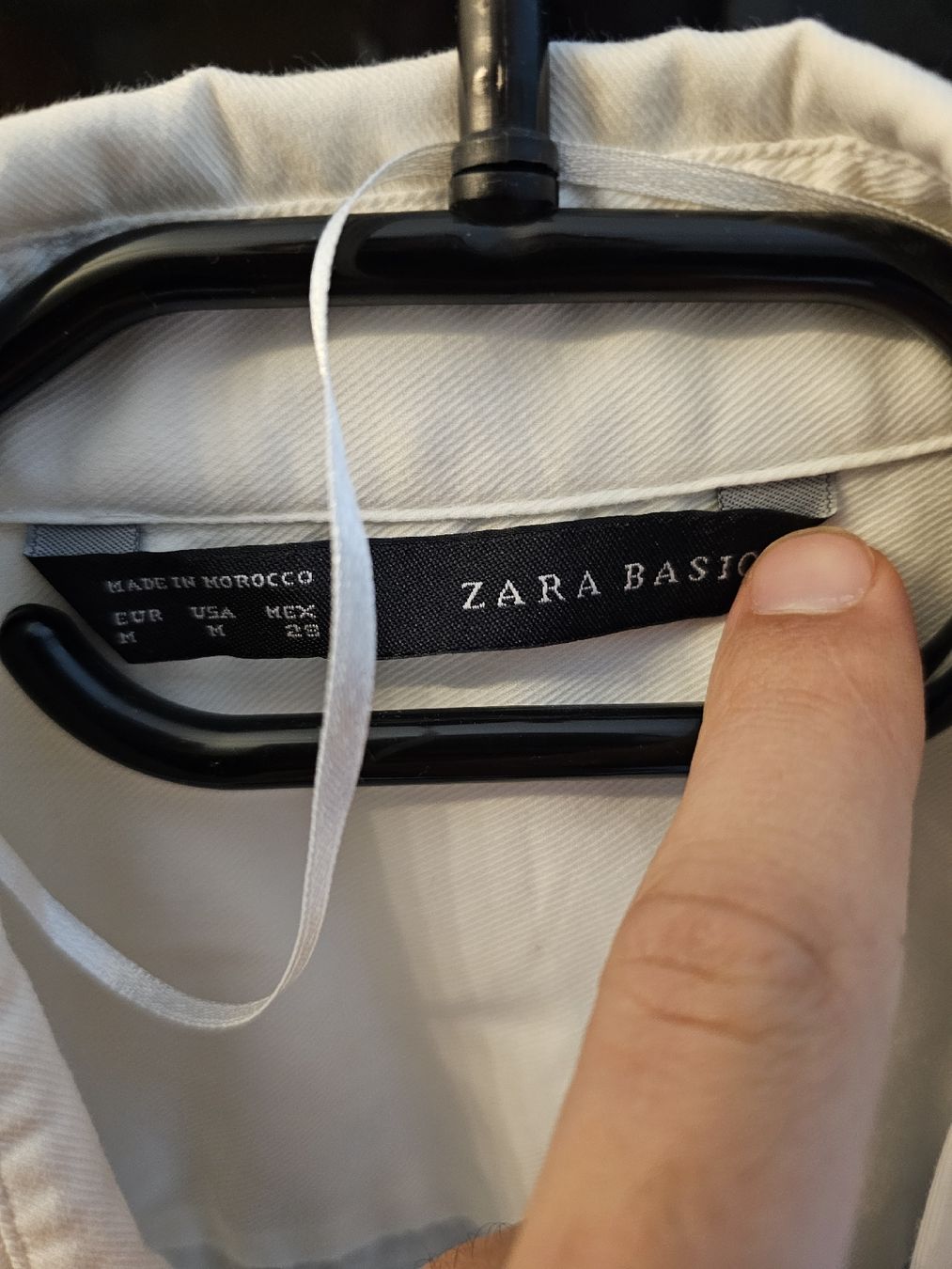 Camicette: Helles Zara Basic Hemd, Grösse M – Sommerlicher Look! – Usato da Zürich venduto da -iwan- 1