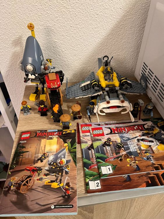 2 Lego Set 70609 und 70629 mit Anleitung | Kaufen auf Ricardo